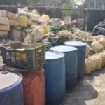 धनबाद : उत्पाद विभाग की कार्रवाई, 400 लीटर महुआ शराब जब्त, 1000 लीटर जावा महुआ किया नष्ट