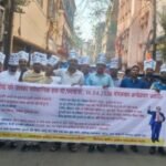 झरिया : डॉ. भीमराव अंबेडकर जयंती पर झरिया जन जागरुकता समिति ने झरिया को उसका संवैधानिक हक दो पदयात्रा निकाला