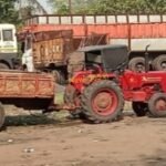 झरिया : सुदामडीह में अवैध बालू के खिलाफ पुलिस सख्त, बालू लदा एक ट्रैक्टर जब्त