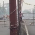 केंदुआ में फिर भू-धंसान  धनबाद-बोकारो मुख्य सड़क पर संकट का साया