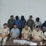 झरिया : दहशत फैलाने से पहले चार अपराधी गिरफ्तार, 3 पिस्टल, 1 कट्टा,15 जिंदा कारतूस, चोरी की 2 बाइक, बरामद