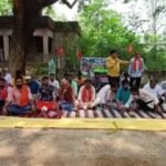 जामताड़ा : किसानों की समस्याओं को लेकर भाजपा का धरना प्रदर्शन, सरकार के खिलाफ जमकर नारेबाजी