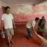 झरिया : भाजपा झरिया नगर के द्वारा सत्यनारायण मंदिर में चला स्वच्छता अभियान