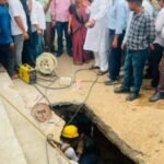 झरिया : एक साल भी नहीं टिक सकी करोड़ों की सड़क, जीतपुर में फिर भू-धंसान