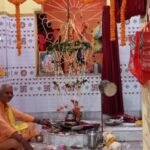 झरिया : पाथरडीह थाना परिसर में रुद्राभिषेक का  आयोजन