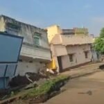 कतरास : छाताबाद में भू-धंसान, डेढ़ दर्जन घर हुआ जमीनदोज