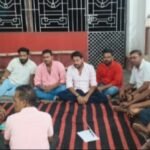 झरिया : मोहन बाजार मां दुर्गा मंदिर प्रांगण में दुर्गा पूजा को लेकर बैठक