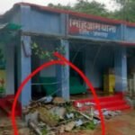 जामताड़ा : बारिश के बीच मिहिजाम थाना भवन का छज्जा गिरा, बाल-बाल बचे पुलिसकर्मी