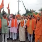 झरिया : गाजे बाजे के साथ निकली भव्य कलश शोभा यात्रा
