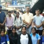 जामताड़ा : झारखंड खो-खो प्रीमियम लीग सीजन-1 के लिए जामताड़ा बालिका टीम रांची रवाना